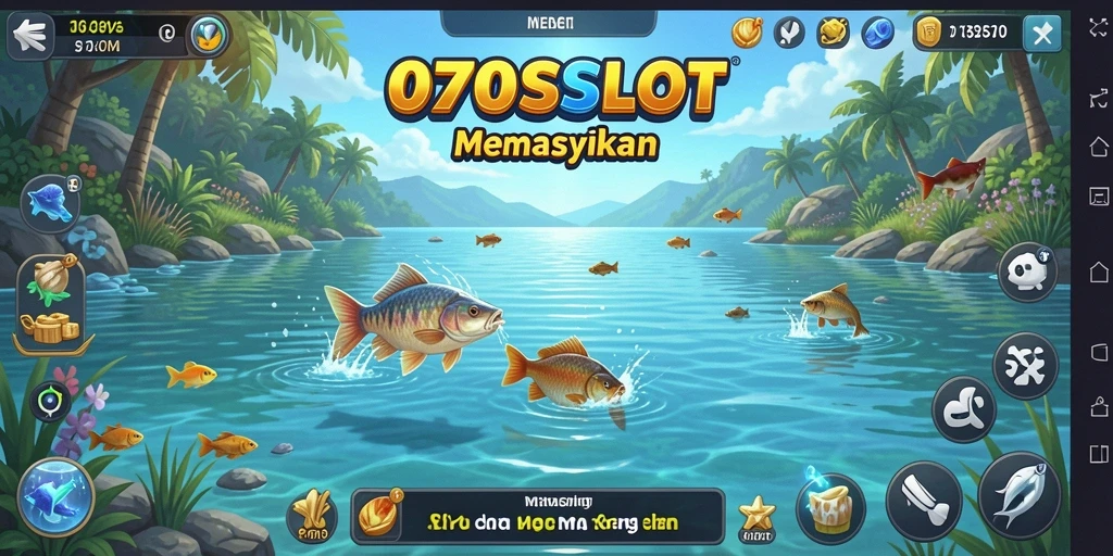 Gameplay seru di 070SLOT dengan aksi memancing yang mendebarkan.