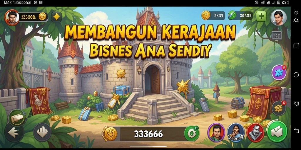 Tampilan gameplay <strong>333666</strong> yang seru dan menantang di dunia Tycoon.