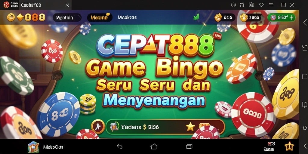 Tangkapan layar gameplay Bingo yang menarik di CEPAT88.