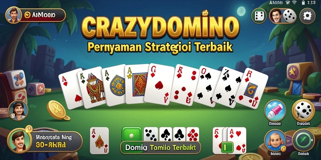 Tampilan gameplay menakjubkan dari CRAZYDOMINO yang memukau.