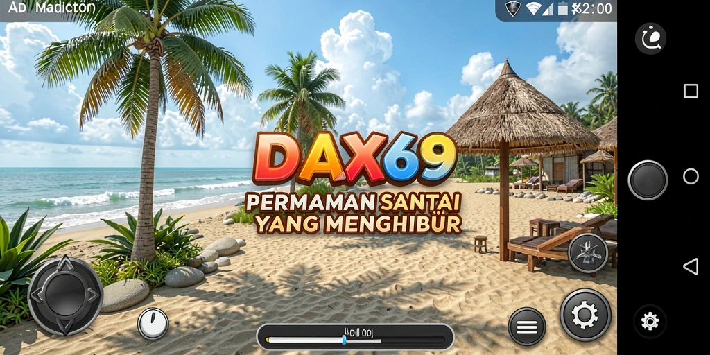Tampilan gameplay DAX69 yang seru dan menantang.
