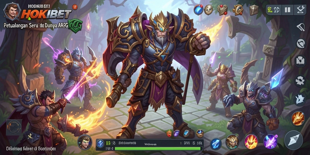 Gameplay ARPG HOKIBET yang mendebarkan dan menantang.