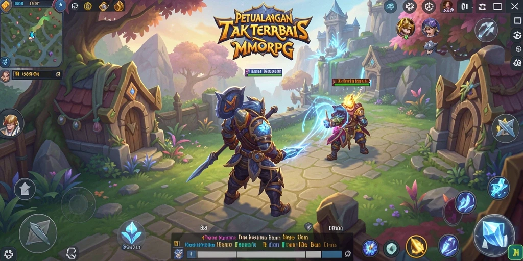 Gameplay seru di dunia luas IDRRP penuh tantangan.