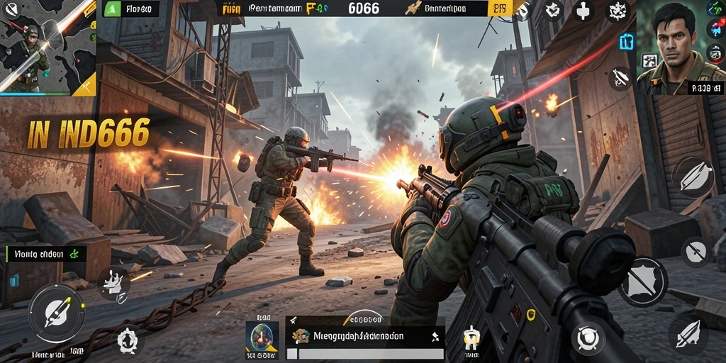 Gameplay menegangkan dengan grafis yang memukau di IND666.