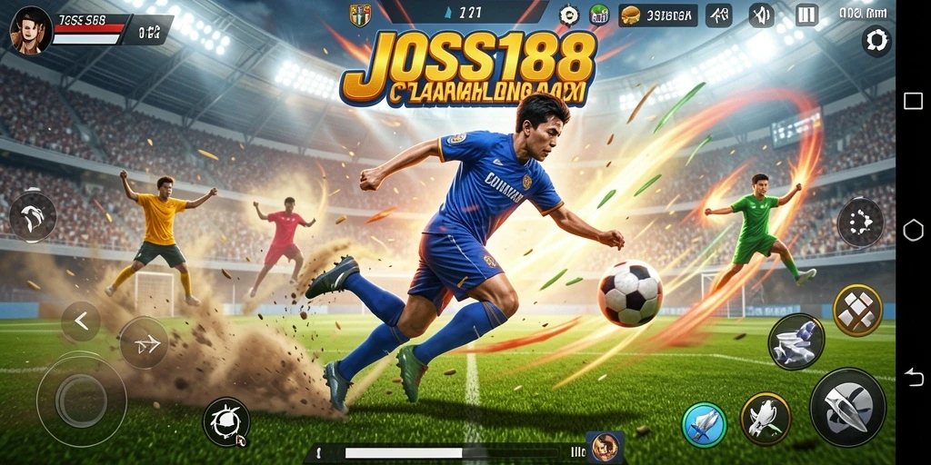 Screenshot dari gameplay JOSS188 yang mendebarkan dan realistis.
