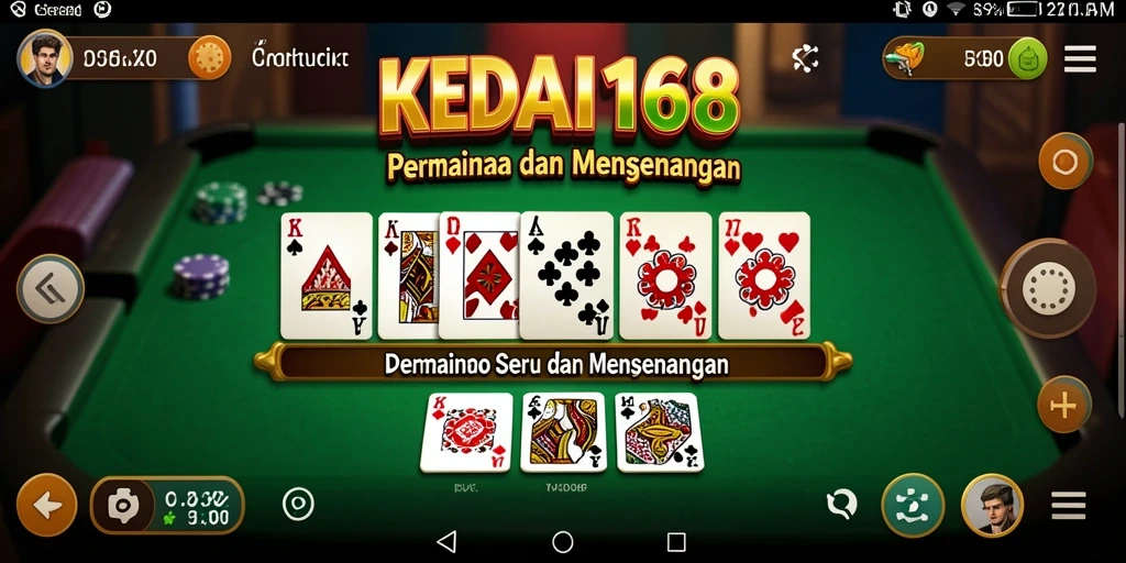 Tampilan permainan Domino yang menarik dan penuh strategi.