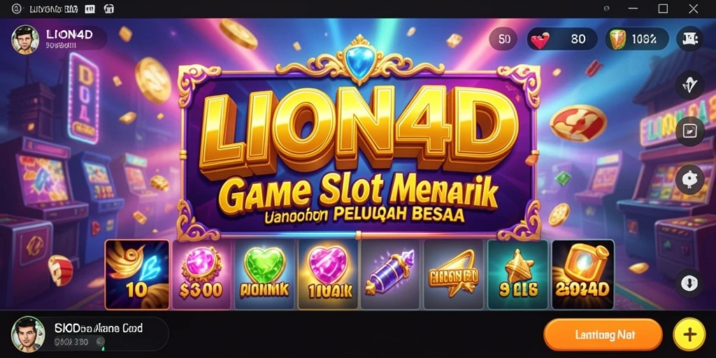 Gameplay seru yang ditawarkan oleh LION4D dalam permainan Slot.
