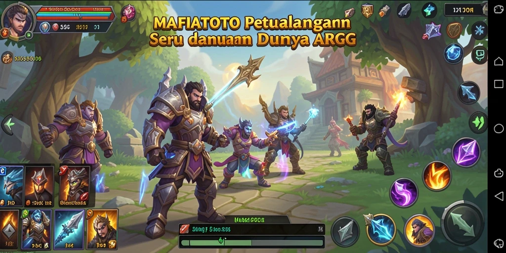 Screenshot gameplay MAFIATOTO yang dinamis dan penuh aksi.