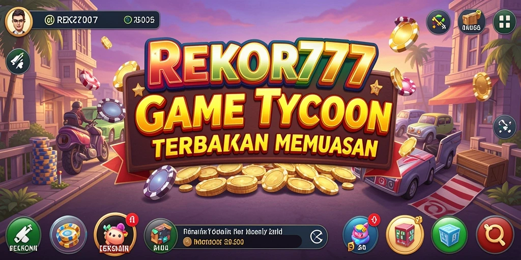 Gameplay menarik dalam REKOR777 dengan elemen manajemen bisnis.