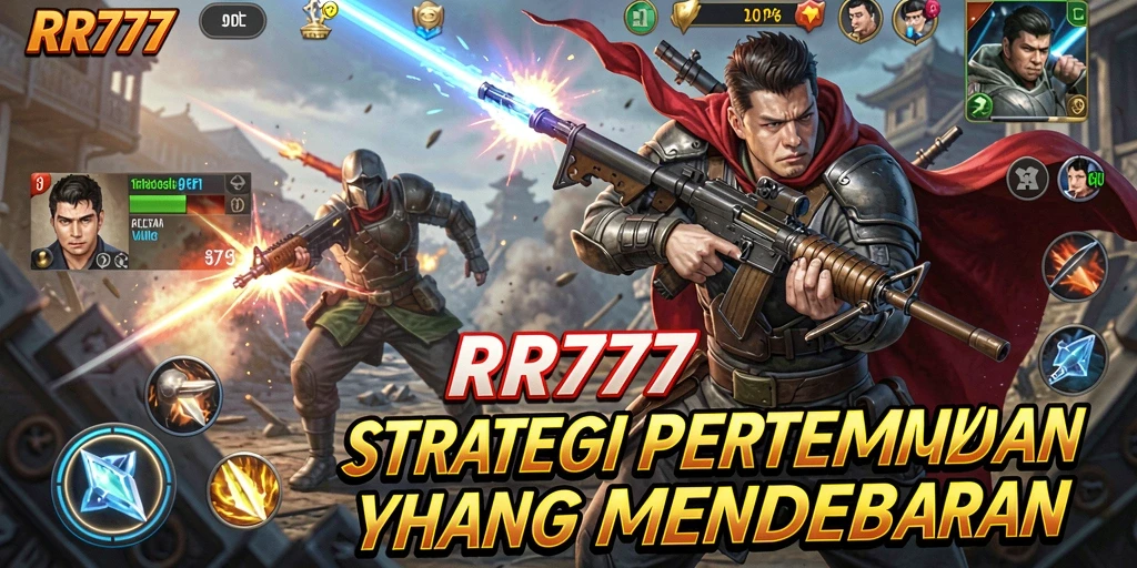 Gameplay RR777 yang menarik menyajikan pertempuran taktis yang mendebarkan.