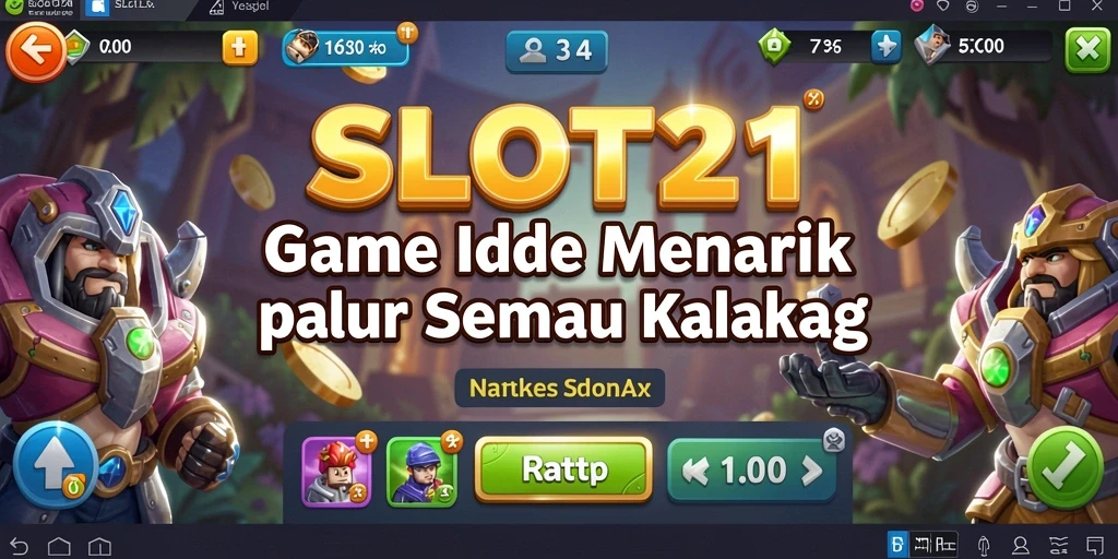 Tampilan gameplay utama <strong>SLOT21</strong> yang seru dan menghibur.